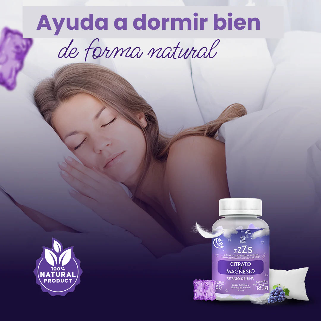Gummies de Citrato de Magnesio 60 unds | Despierta como nuevo