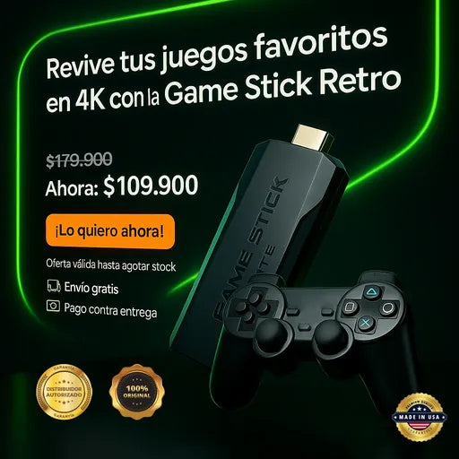 Consola de Juegos Retro Game Stick PS4
