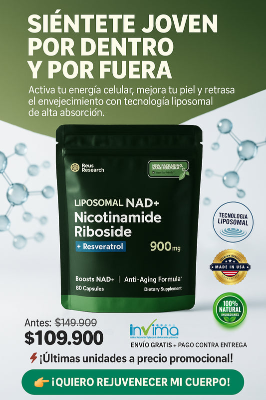 Liposomal NAD+ Resveratrol