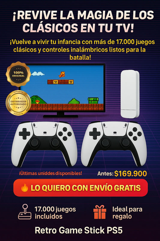 Consola de Juegos Retro Game Stick PS5