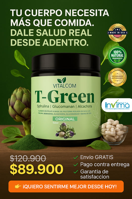 T-GREEN  -  CUIDA TU SISTEMA DIGESTIVO
